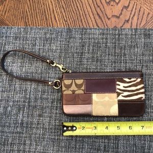 Coach wristlet